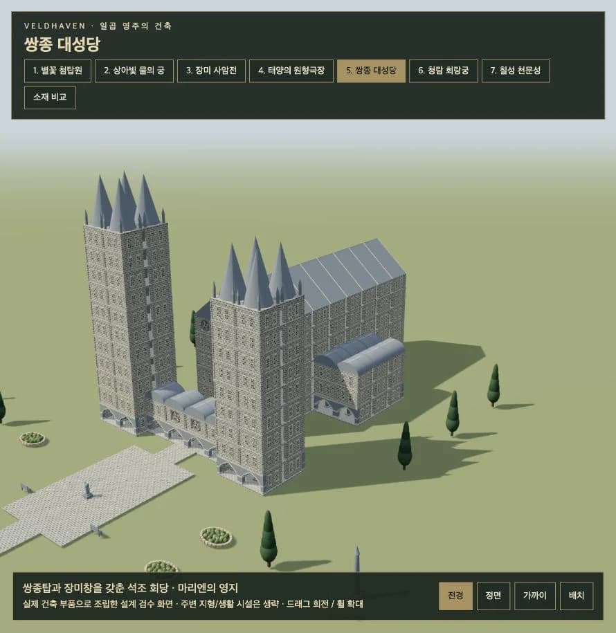 쌍종 대성당 외관
